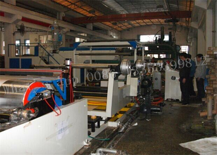 Máquina de capa de aluminio de papel plástica de la laminación de la protuberancia con el PLC controlado